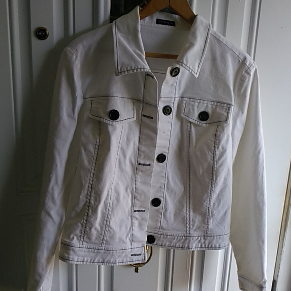 White Jean Jacket